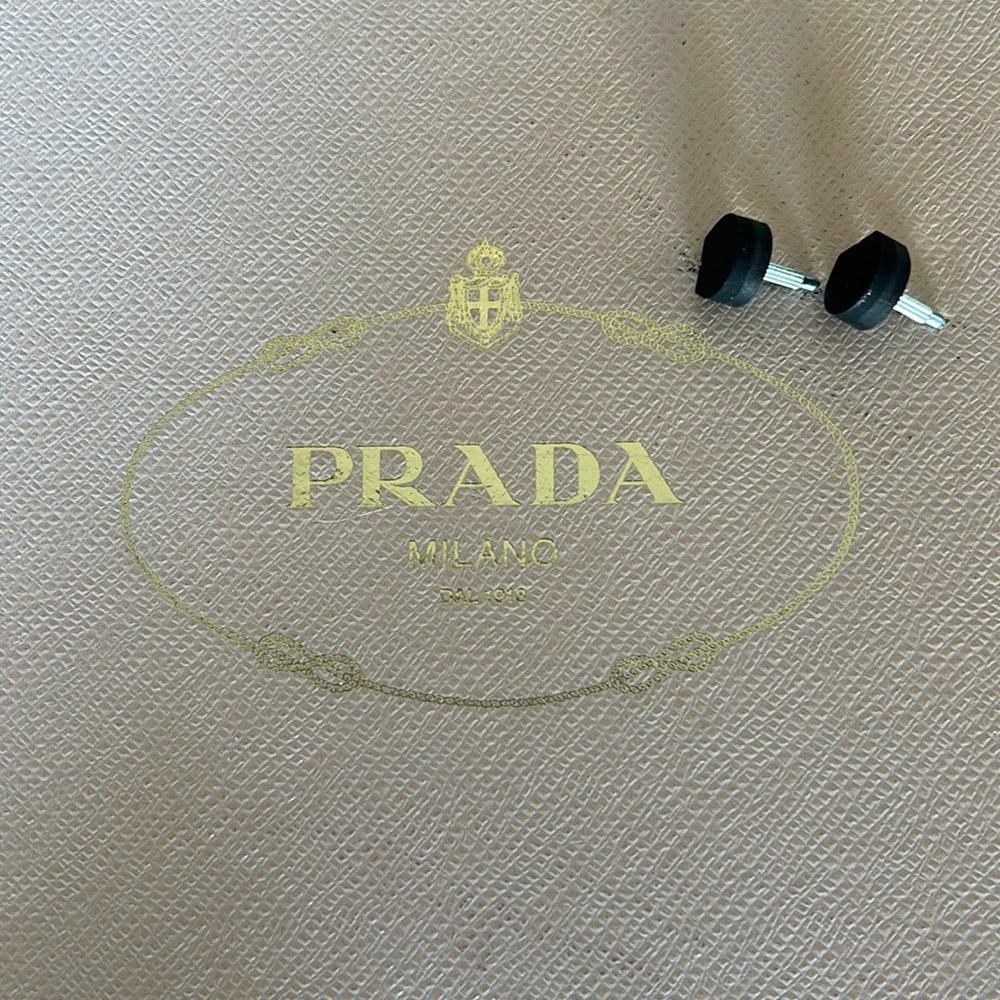 Prada Black Suede Platform Stilletto Ankle Boots - Picture 10 of 11